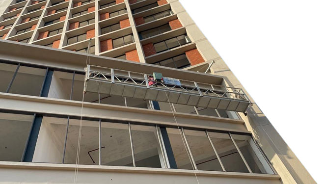 Suspended Wire Rope Platform